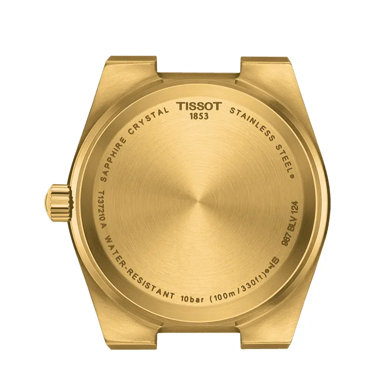 Tissot PRX 35mm Champagne Dial Gold-tone Watch | T137.210.33.021.00